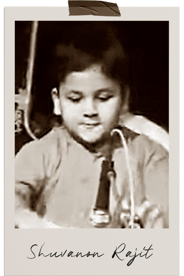 Shuvanon Rajit portrait photo as child.